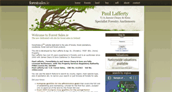 Desktop Screenshot of forestsales.ie